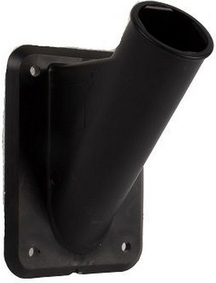 Herramientas lingüísticas - soporte para mástil de bandera - plástico - negro