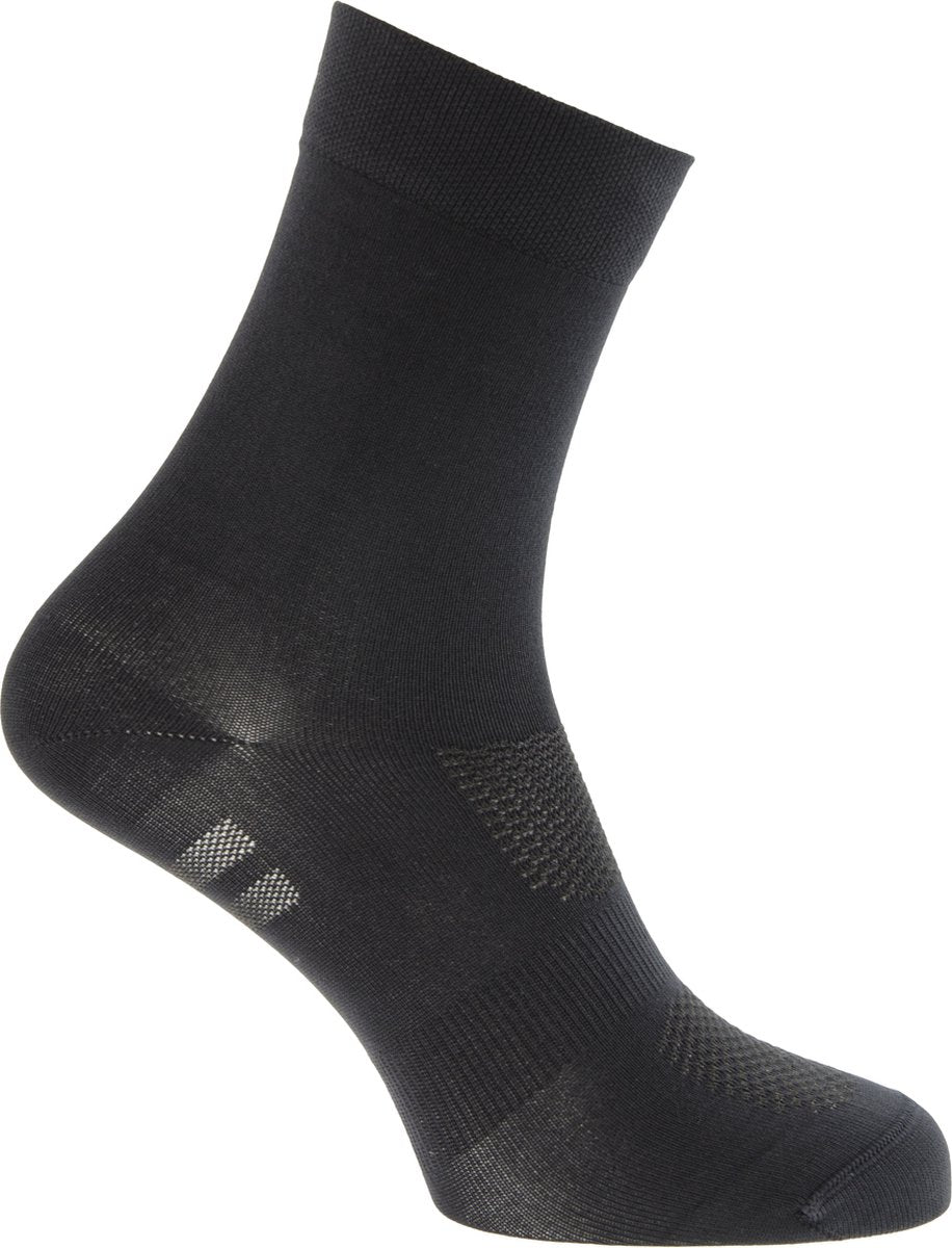 Agu high fietssokken - zwart - s m 38-42 - 2-pack - 19 cm hoog