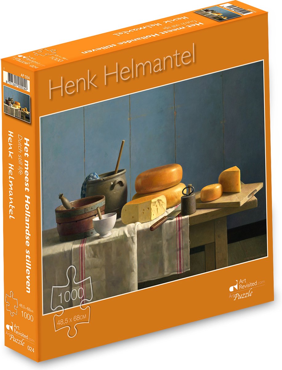 Art revisited henk helmantel puzzel - het meest hollandse stilleven - 1000 stukjes
