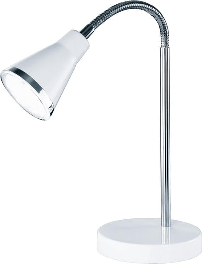 Rl live your light reality arras - tafellamp - wit - incl. 1x smd 4w - snoerschakelaar - flexibel