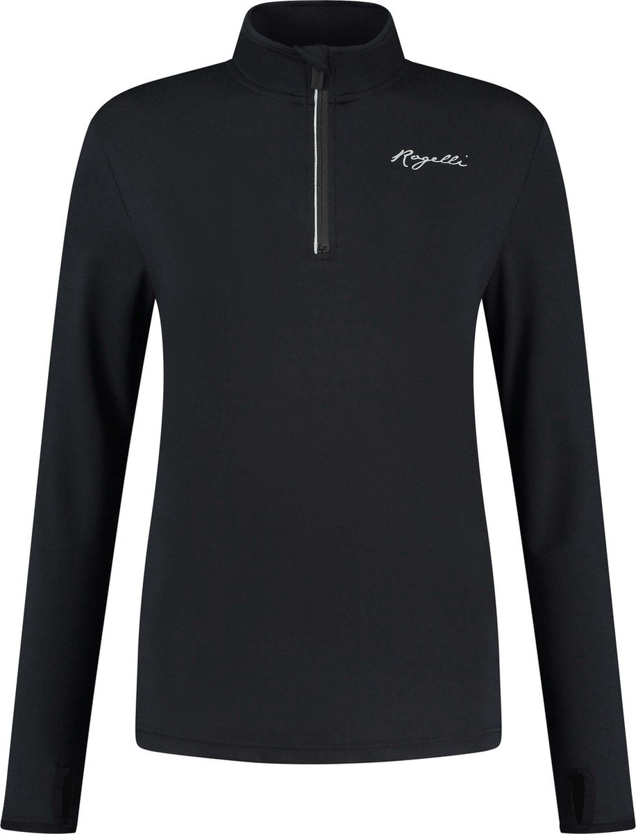 Maglia da corsa Rogelli core donna - maniche lunghe - nera - xs