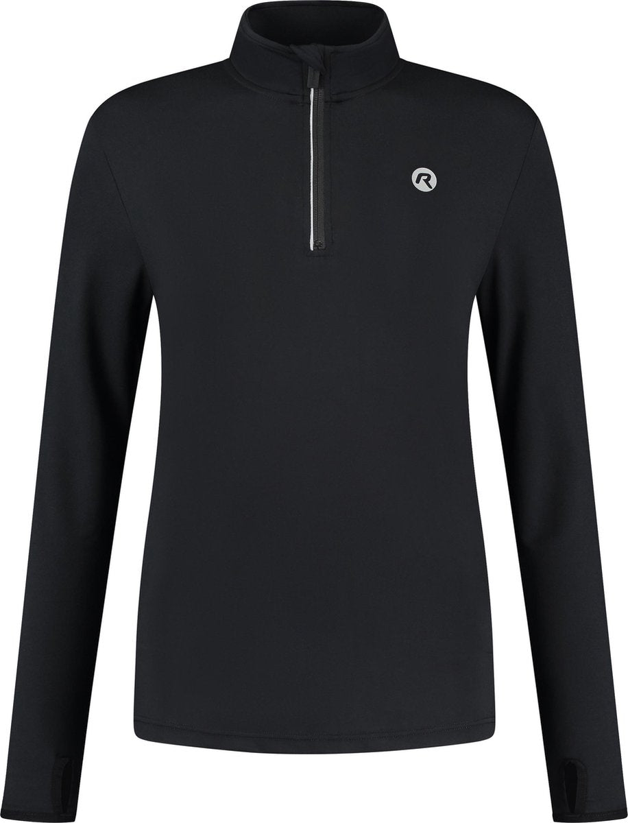 Maglia da corsa Rogelli core donna - maniche lunghe - nera - xl