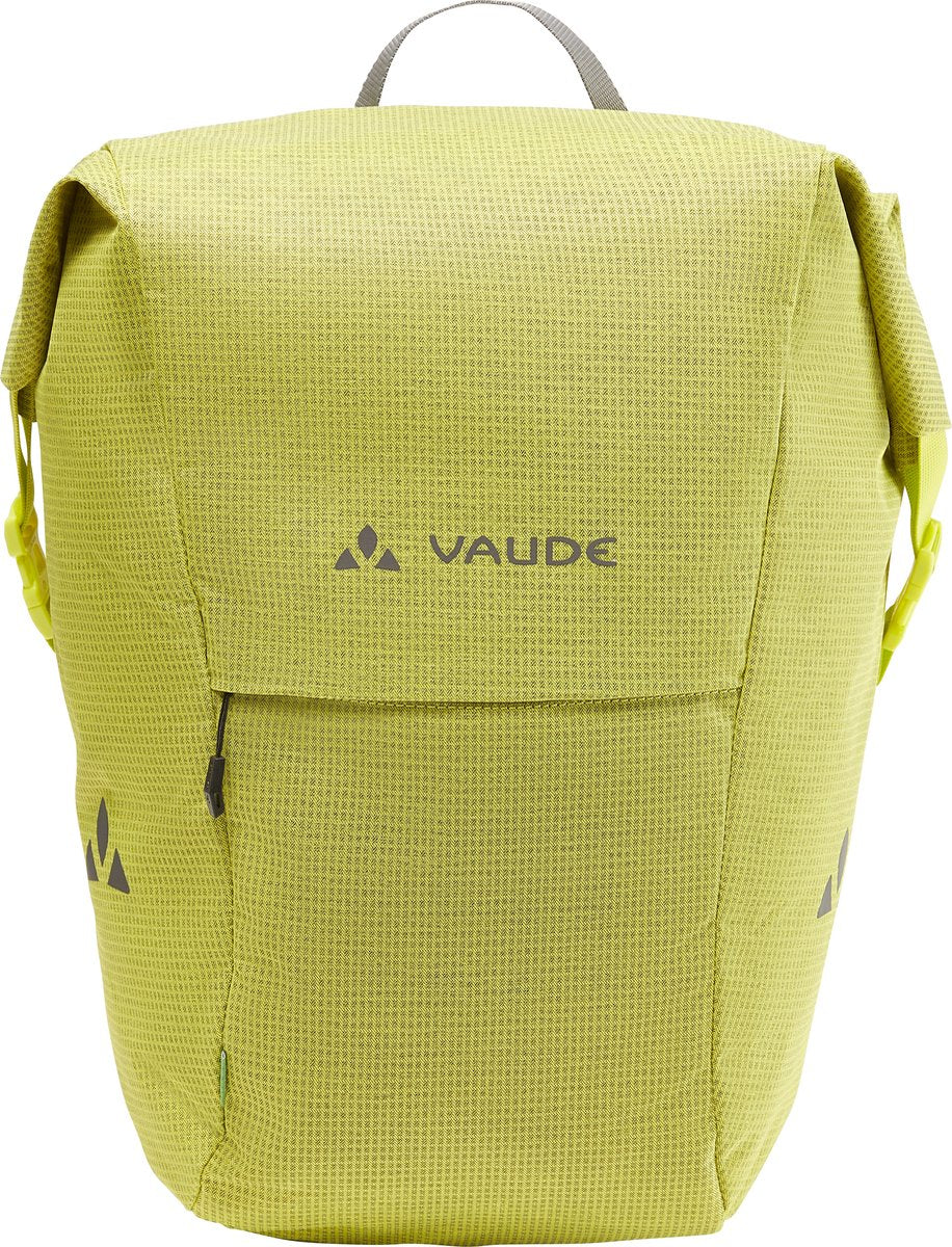 Borsa da bicicletta Vaude Road Master roll-it luminum Borsa da bicicletta singola unisex verde brillante >70% di materiale riciclato