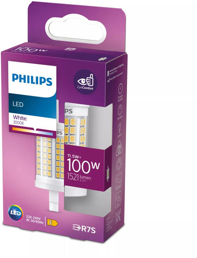 Lampada da barra LED Philips - 100w - attacco R7s - luce bianca brillante