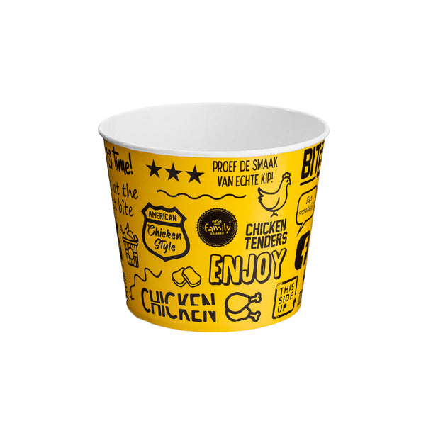 Pollo familiar kipbucket 85oz (180x 2,4 litros)