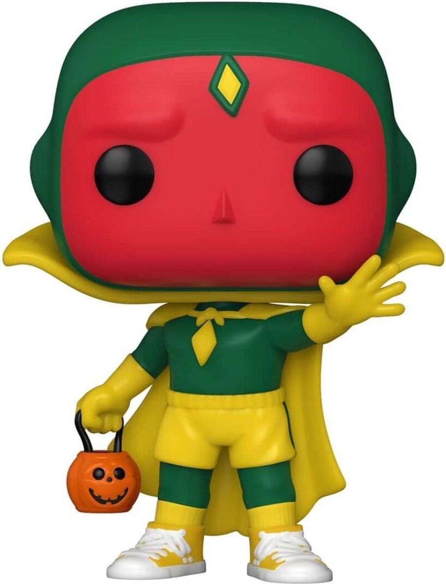 ¡Funko pop! Marvel Studios: Wanda Vision - Visión de Halloween #716