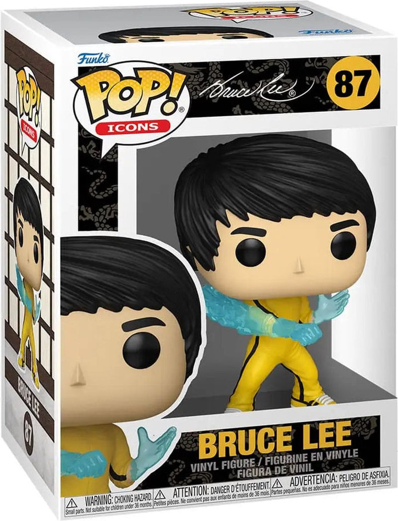 Funko pop icons: bruce lee pop #87