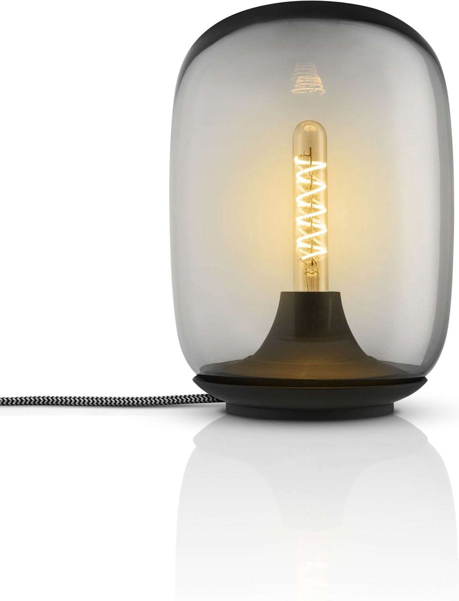 Eva solo - lampada ghianda pietra - grigio - plastica - vetro