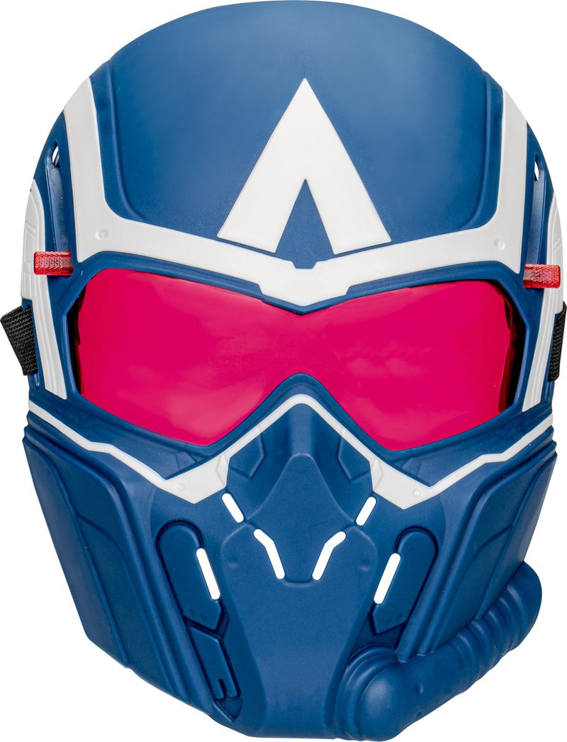 Máscara de la película Capitán América de los Vengadores de Marvel.