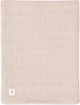 Jollein - coperta per lettino 100x150 cm - coperta per bebè - maglia a grana - velluto rosa canina