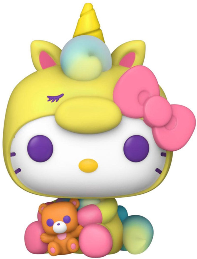 ¡Funko pop! hello kitty - figura de vinilo de fiesta de unicornio - coleccionable