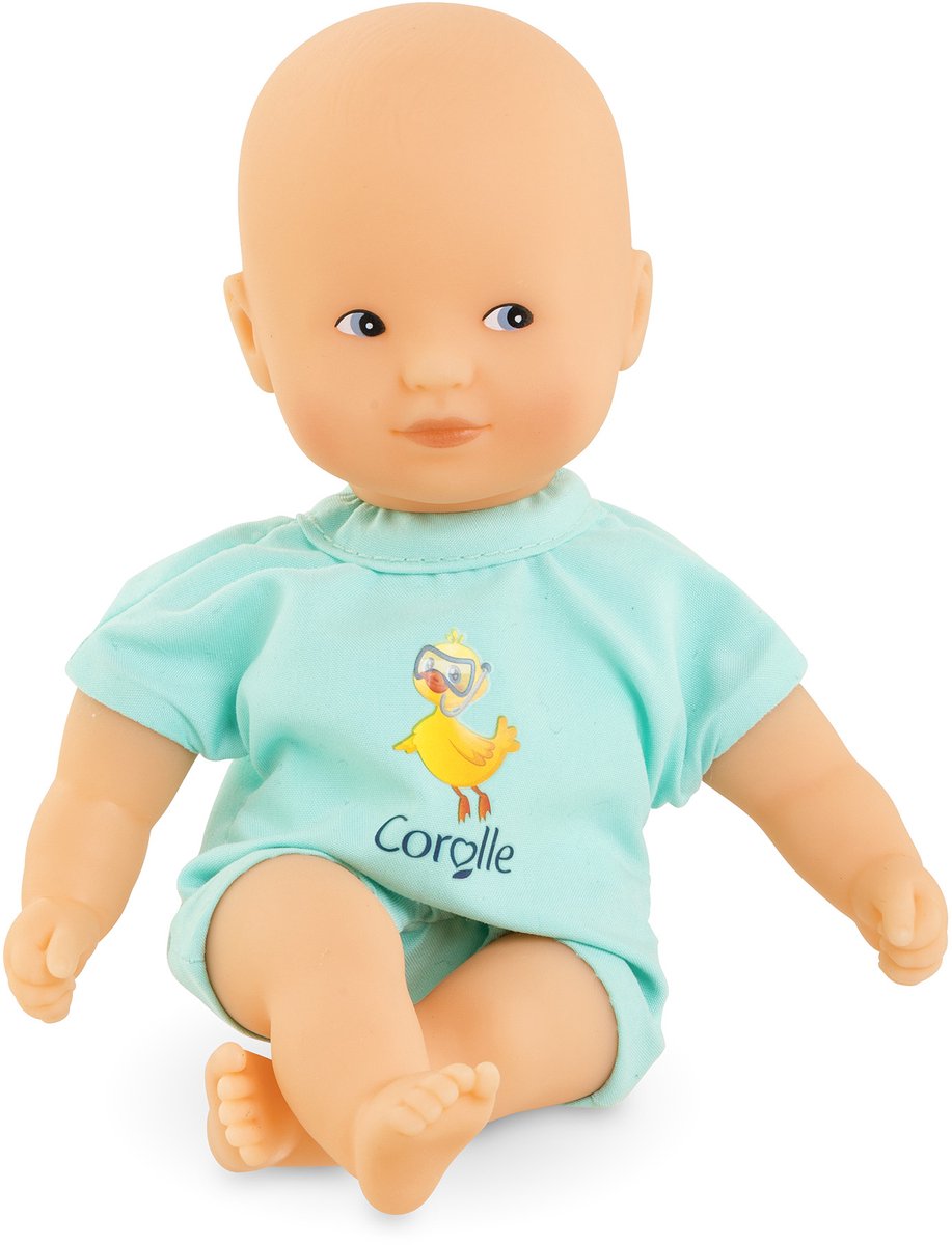 Corolle Mini Bad Babypop - Blue, 20cm