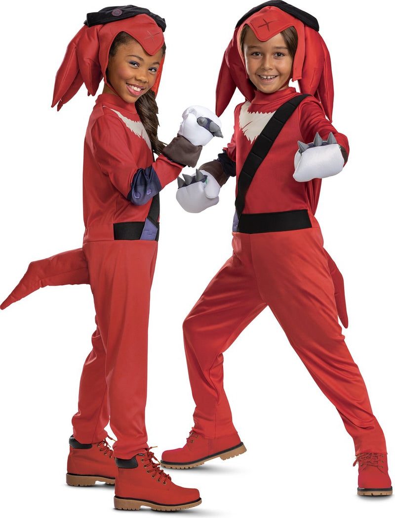 Disguise sonic movie 2, traje de nudillos, talla m (7-8 años), niños