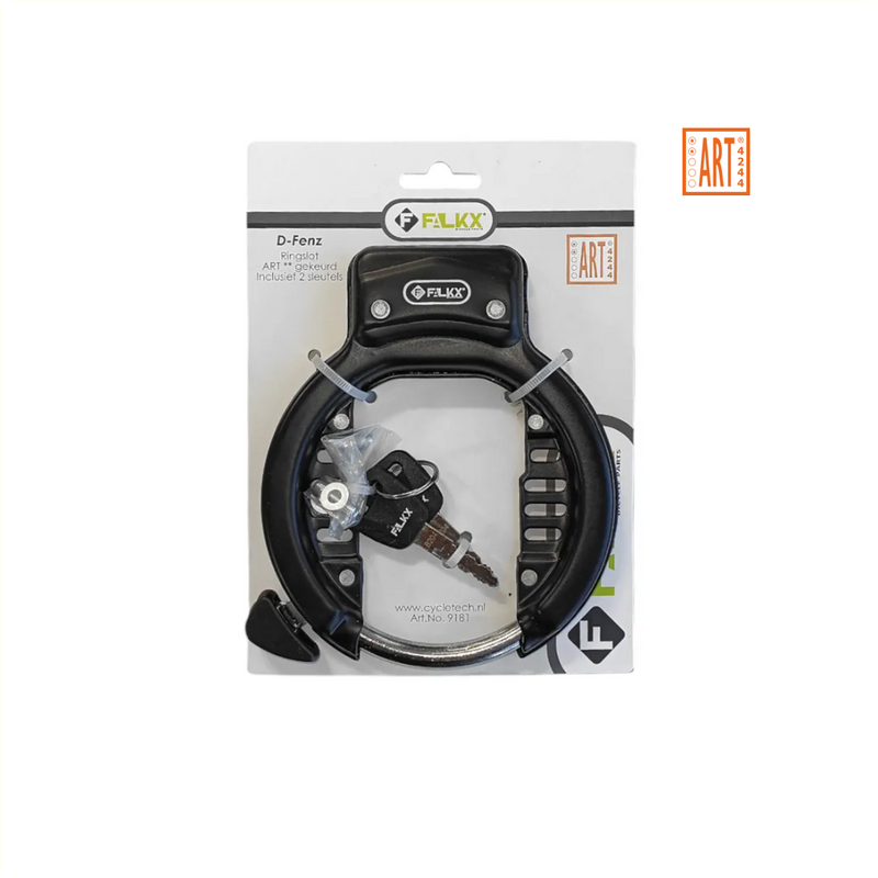 Falkx Falkx D-Fenz Ring Lock Black Art ** 70mm largo