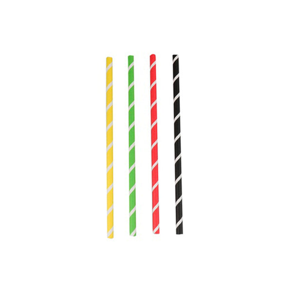 Depa batido pajitas culo. papel 230x8mm (500 piezas)