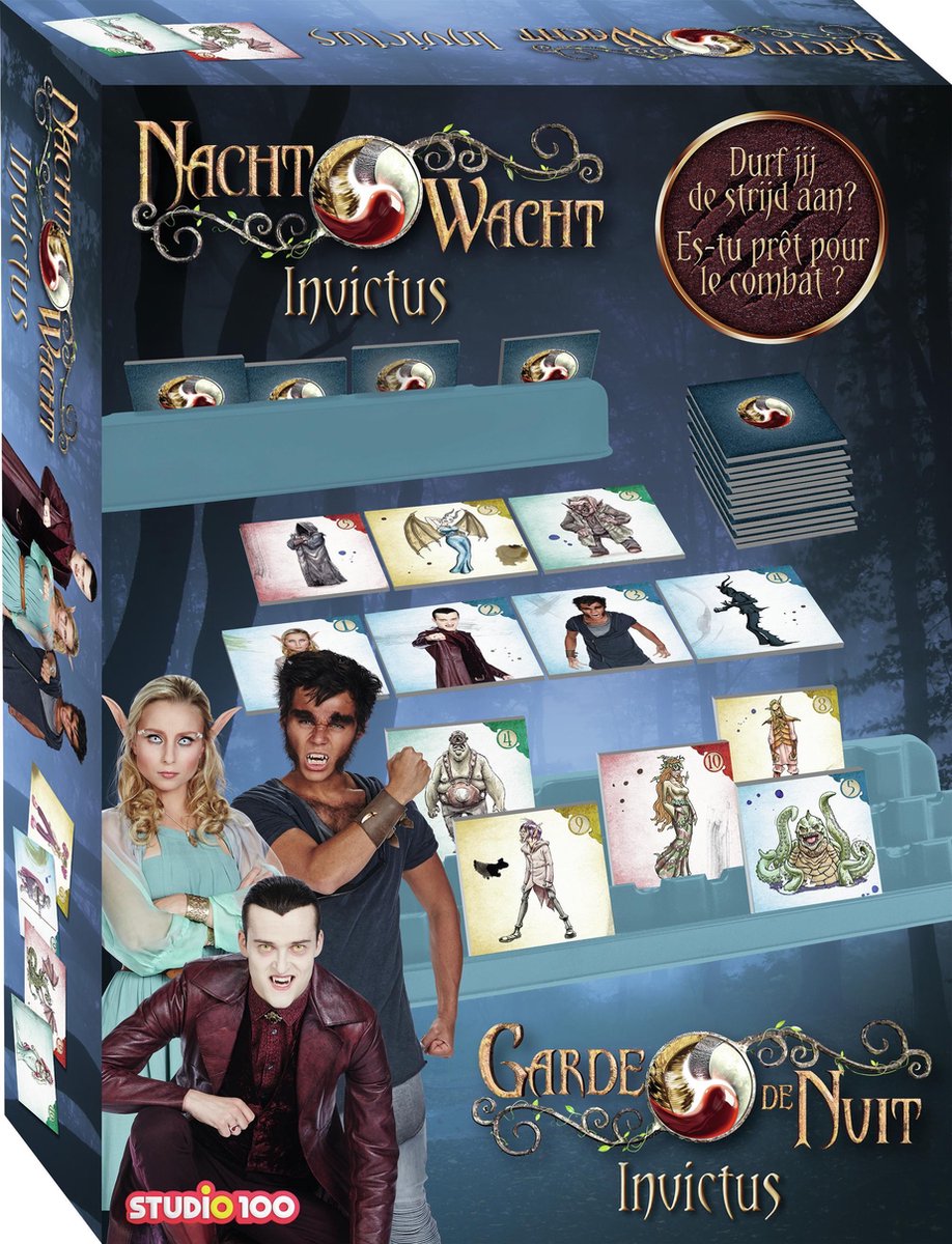 Juego de mesa Night Watch - invictus - haz filas inteligentes con tus cartas