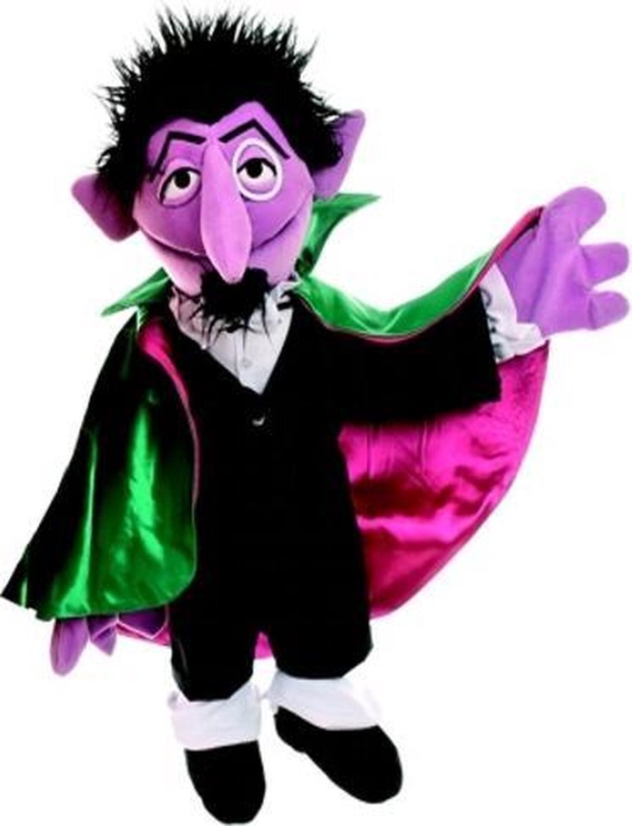 Living puppets marioneta de mano Conde Zahl vampiro 65cm