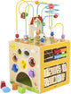 Vigatoys - cubo de juego - grande - con marco de cuentas