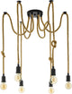 Eglo rampside vintage hanglamp - e27 - 6 lichts