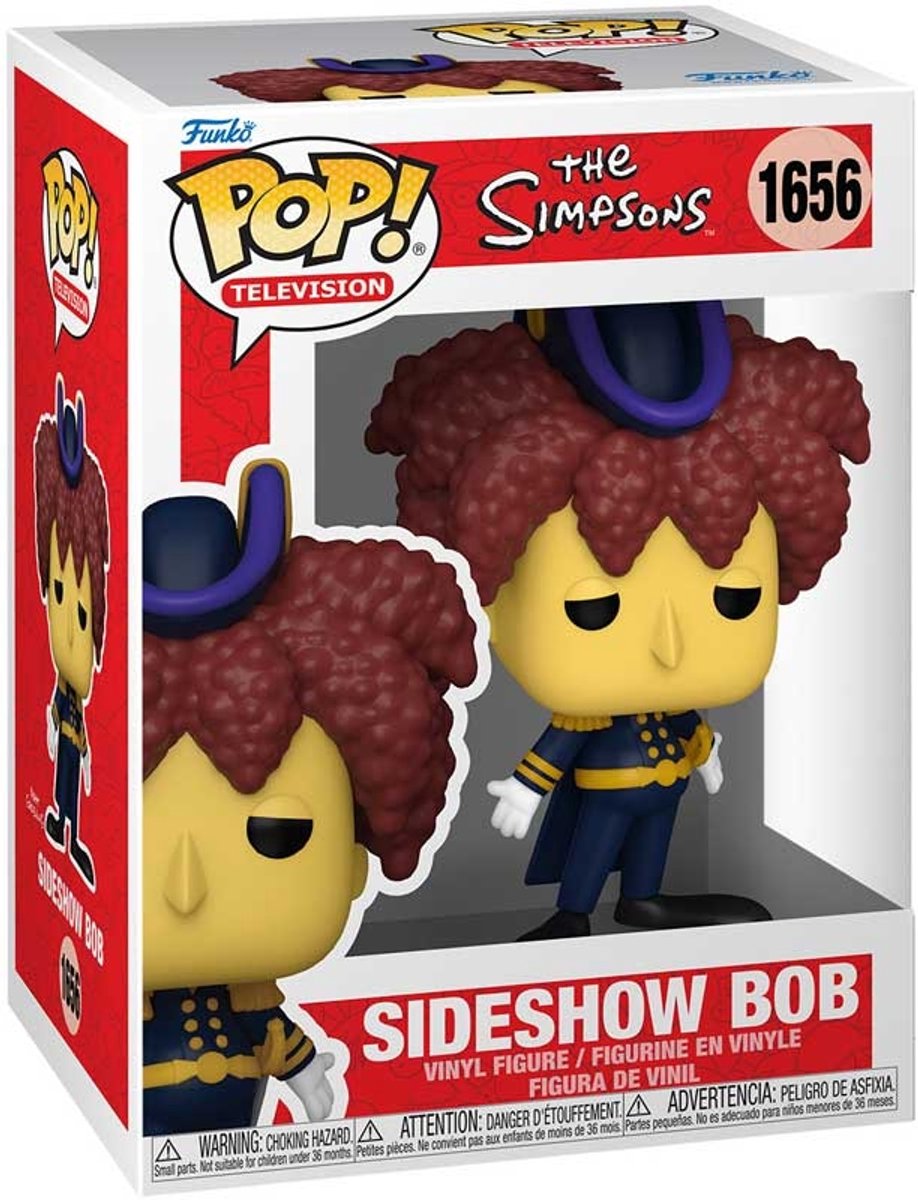 Los Simpson Muere Figura de vinilo Bob Simpsons Sideshow 1656 Funko Pop! PVC estándar -