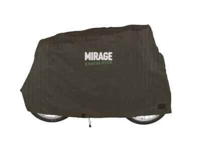 Mirage Cubierta de protección para bicicletas encubierta 170T Polyéster, negro