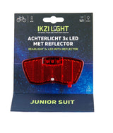 Ikzi light achterlicht drager junior 3xled - afbeelding 1