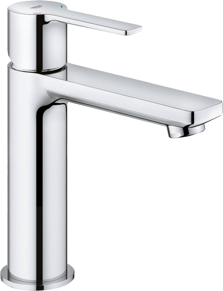 Grohe lineare new wastafelkraan s - lage uitloop - chroom - waterbesparend