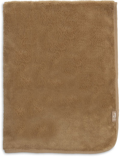 Jollein coperta per culla 100x150 cm basic jersey sherpa nocciola