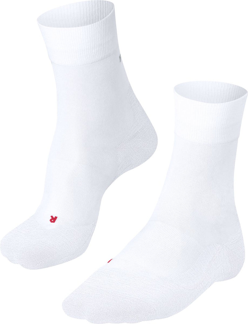 Falke ru4 calcetines para correr de material funcional de algodón anti-ampollas mujeres blanco - talla 37-38