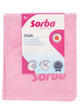 Sorbo prof paño de limpieza rosa 4 piezas - paño de microfibra - para limpieza profesional