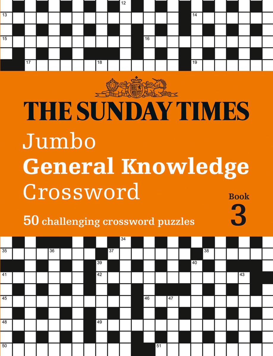 Il Sunday Times st jumbo generale xword 3 pb