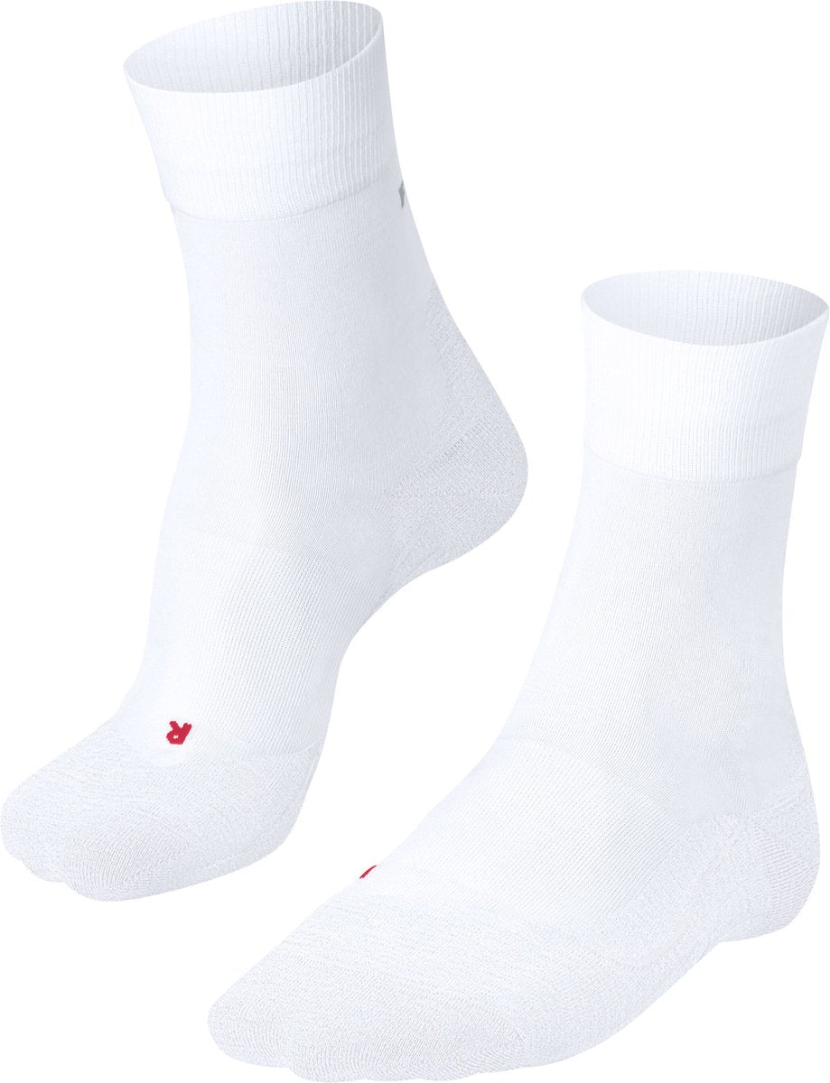 Falke ru4 anti-blaar katoen functioneel materiaal hardloopsokken dames wit - maat 41-42