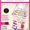 Conjunto de joyería de moda, pulseras de gamuza dulce.