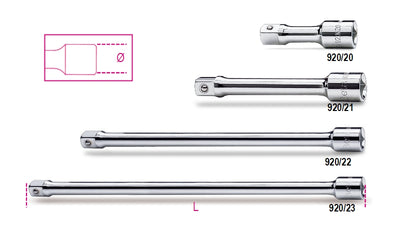 Beta verlengstuk 1 2 -75mm 920 20
