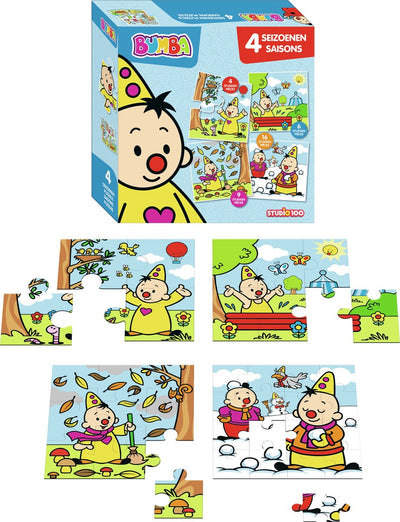 Bumba Puzzle Seasons, 4in1