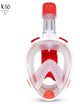 Máscara de snorkel X10 - gafas de buceo - snorkel - set de snorkel - máscara completa - adultos - coral - s m