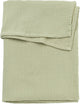 Meyco baby uni ledikant laken - pre-washed hydrofiel - soft olive - 100x150cm - 0.3 tog
