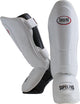 Super pro combat gear thai-pro shin guard wit zwart extra large