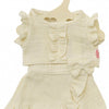 Heless Doll Wrap Skirt ECRU con volantes, 35-45 cm