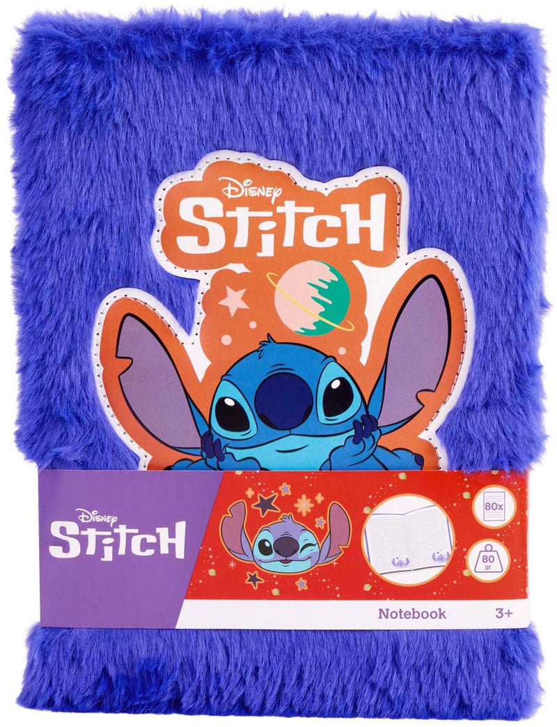 Cuaderno de peluche punto Canenco azul oscuro