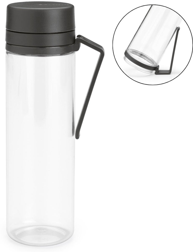 Bottiglia d'acqua brabantia prendi 0,5 litri grigio scuro