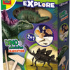 SES Explore y Skeleton excavó 2in1stegosaurus