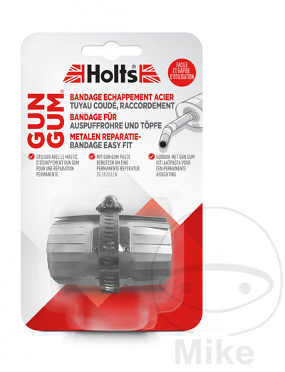Holts repair set gum gum flexiwrap 12.2 cm steel silver