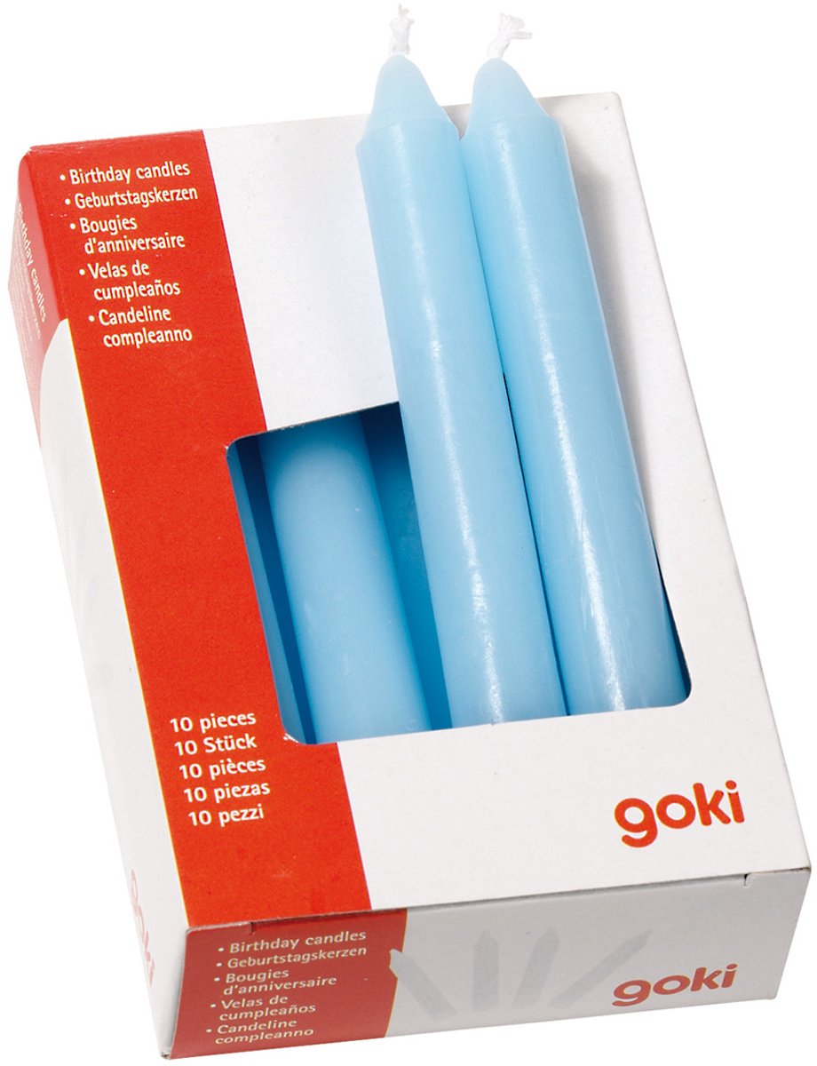 Goki velas azul, 10st.