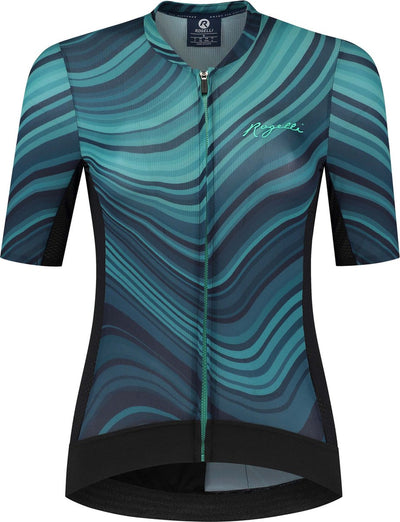 Maglia ciclismo Rogelli Lynn - maniche corte - donna - blu - taglia s
