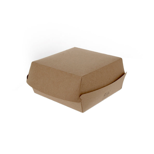 Envase hamburguesa extra grande fsc kraft (50 piezas)