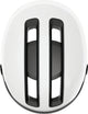 Abus fietshelm hud-y ace shiny white m - 54-58 cm - wit - geschikt voor gebruik op elektrische fietsen - stadsfietsen - 430 g