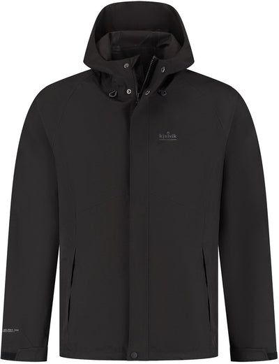 Chaqueta outdoor Kjelvik montaña negro