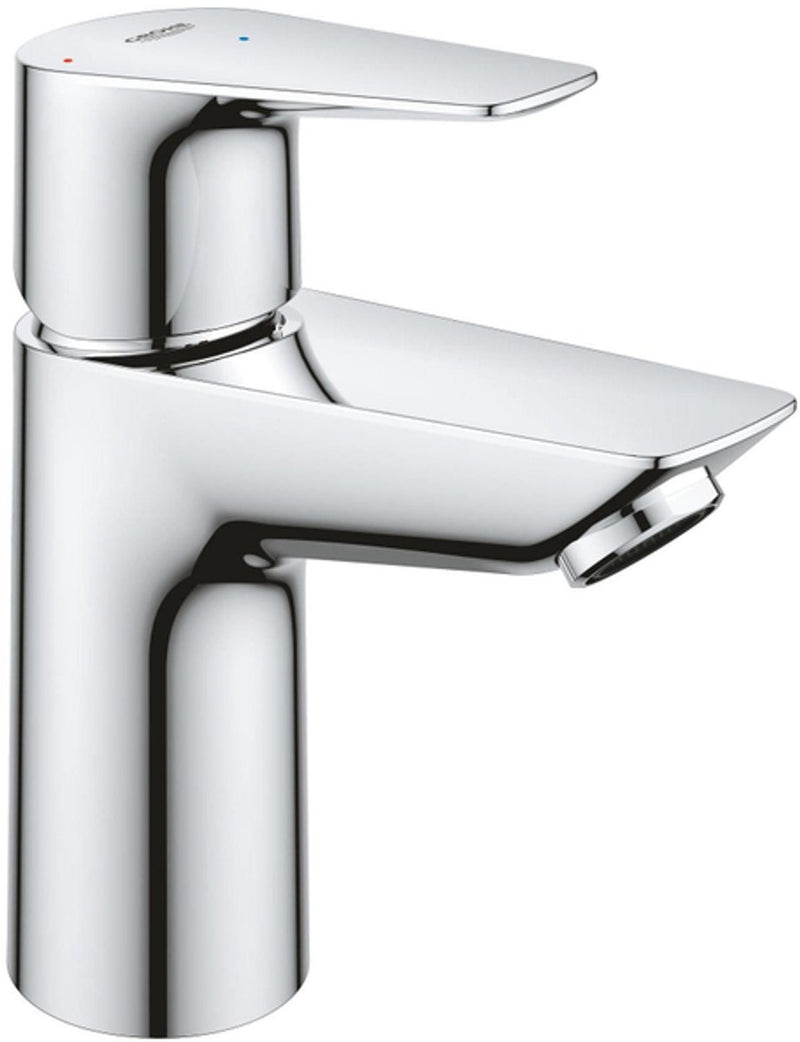 Rubinetto lavabo Grohe start edge - risparmio idrico - risparmio energetico - piletta push open - cromo