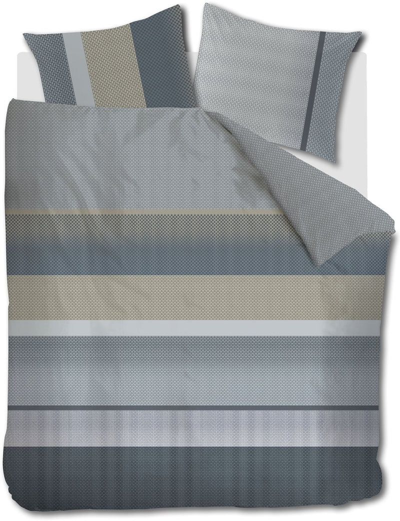 Copripiumino Beddinghouse Marthe - matrimoniale - 200 x 200 220 cm - blu